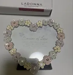 【新品未使用】LADONNA ハート型フォトフレーム