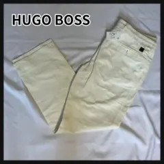 HUGO BOSS　ヒューゴボス　メンズパンツ　ホワイト　白　ズボンのサムネイル