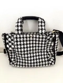 ジルバイジルスチュアート チドリツイードフリルバッグ JILLSTUART