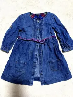 TOMMY HILFIGER デニムワンピース 3T