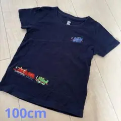 THOMAS & FRIENDS 列車刺繍 Tシャツ 100