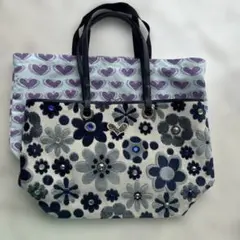 Think Bee! トートバッグ No.A000568 花柄 ブルー系 未使用 - メルカリ