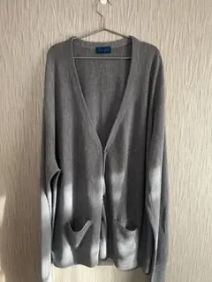 TOWNCRAFT グレー カーディガン