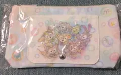 ディズニーシー　ダッフィー20周年　カラフルハピネス　おてふきキャリー