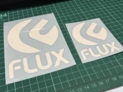 FLUX ステッカー 2枚セット