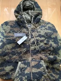DIESEL カモフラージュ フリースジャケット S 新品・未使用