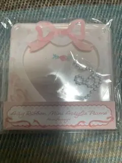 FUKUYA エアリーリボンミニアクリルフレーム レッド