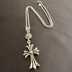 クロスボール　タイニークロス　十字架　ペンダント ネックレス　ユニセックス