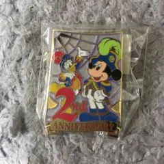 東京ディズニーシー 2周年　記念 ピンバッチ