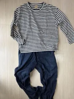 ケ*ン様 MOGI × sanca / 別注 FOLKART スウェットシャツ MOGI × sanca / 別注 FOLKART スウェットシャツ