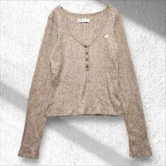 Hollister　ホリスター　長袖　トップス　M　カットソー　レディース