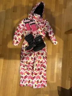 yuk スキーウェア 120 グローブ　スノーブーツ　セット