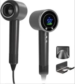 ドライヤー 大風量 高濃度マイナスイオン 速乾 美髪 高速 PSE認証 グレー