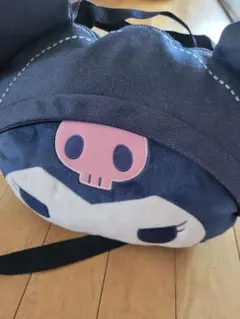 サンリオスカルデザイン バッグ ネイビー