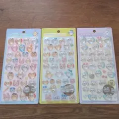 【正規品】ボンボンドロップシール　ちいかわ　3枚セット　モモンガ　ポーズニコニコ