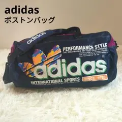 90s　adidas　アディダス　ボストンバッグ　トレフォイルロゴ