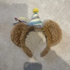 ダッフィー　耳付きカチューシャ