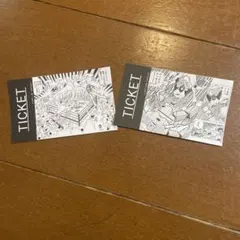 【使用済】キン肉マンミュージアム 入場チケット２枚