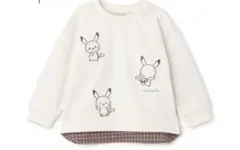 プティマイン　monpoké ポケモン刺繍長袖Tシャツです☆