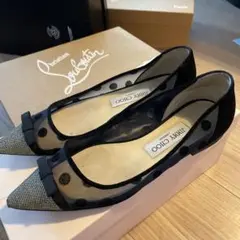 ジミーチュウ フラットシューズ