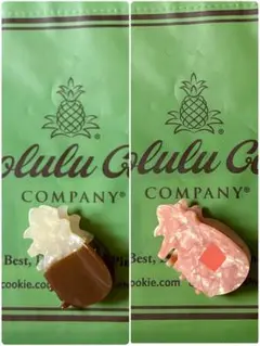 【新品未使用】ホノルルクッキー　ヘアクリップ