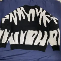 冬服MANFINITY M ニットセーター ブラック/グレー 値下げ中