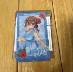 映画　五等分の花嫁＊　新婚旅行編 ランダムクリアカード　中野三玖