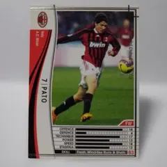 白　パト　新風　ルーキーカード　A.C.ミラン　ブラジル　WCCF　PANINI