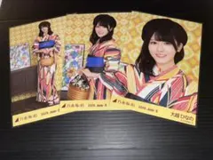 乃木坂46 生写真　浴衣　大越ひなののサムネイル