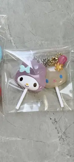最安値 サンリオ　カラフルキャンディチャーム　マイメロ　ウサハナ　2個セット