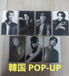 BTS ARIRANG popup 特典 トレカ 7種コンプ - メルカリ