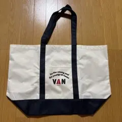 希少 自立型 VAN JAC トートバッグ ヴィンテージ 中型サイズ - メルカリ