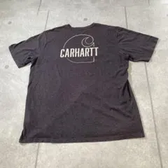 ビッグサイズ　carharttカーハート　前ポケバッグプリント　半袖Tシャツ