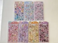 【正規品】サンリオ うるちゅるポップシール 7点セット ①