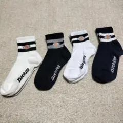Dickies キッズ靴下 4足セット21から23センチ