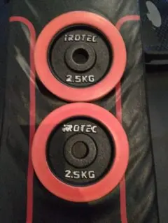 （送料無料）iROTEC ダンベルプレート 2.5KG ２枚組