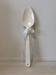 ファーストバイト 誓いスプーン ホワイト 60cm ファーストバイト 誓いのスプーン 60cm ホワイト 大きい ビッグ