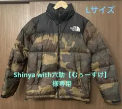 THE NORTH FACE ヌプシ ダウンジャケット カモフラ ND91842