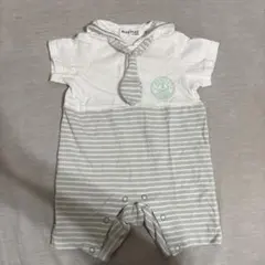 BUZZ FUZZ by BEBE べべ　セーラー風マリン　ロンパース 80