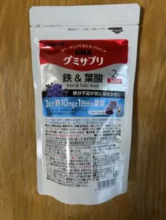 UHA味覚糖 グミサプリ 鉄＆葉酸 30日分