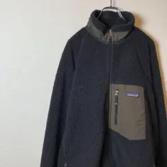パタゴニア クラシック・レトロX ジャケット ブラック XL 古着【大人気】