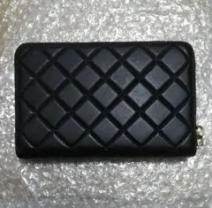 ブラック 新品未使用 通帳ケース スキミング防止 大人かわいいキルティング
