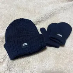 ノースフェイス　ベビー　ニット帽　ミトン　セット　新品未使用品