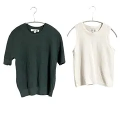 ユニクロ　コントワーデコトニエ　トップス2点セットのサムネイル
