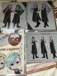 ココス　コラボ　カルテットナイトクリアファイル