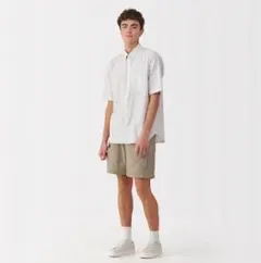 【MUJI Labo】撥水ナイロンカーゴショートパンツのサムネイル