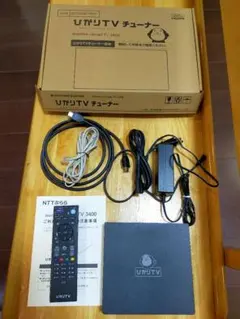 新品未使用!! ひかりTV Smart TV 3400 本体　チューナー ひかりTV トリプルチューナー ST-3400 ひかりTVチューナーST3400