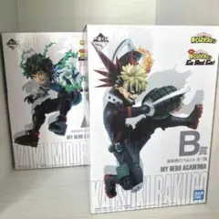 ヒロアカ 緑谷出久 爆豪勝己 一番くじ GoAndGo! フィギュア