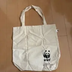 WWF パンダ ロゴ トートバッグ エコバッグ