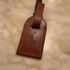 ポロ　ラルフローレンレザーラゲッジタグ